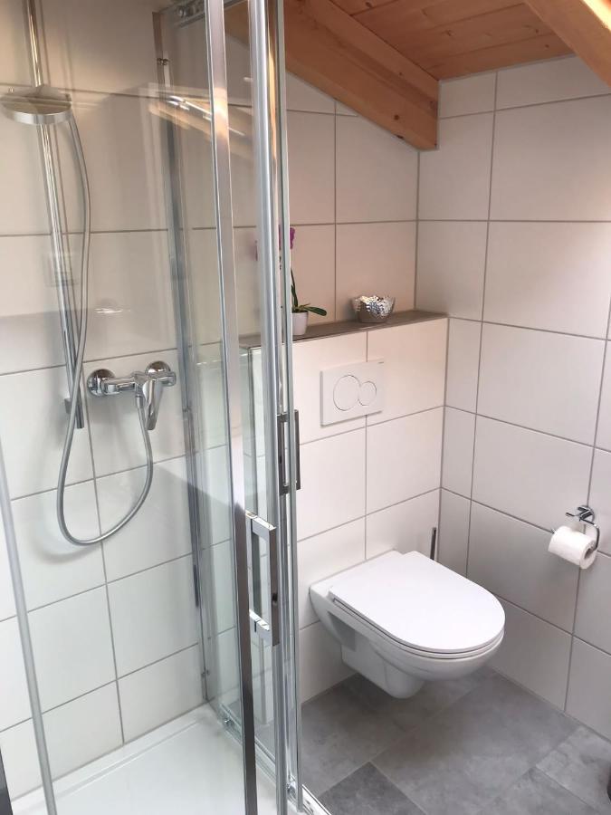 שוורצך Ferienwohnung Am Freibad מראה חיצוני תמונה